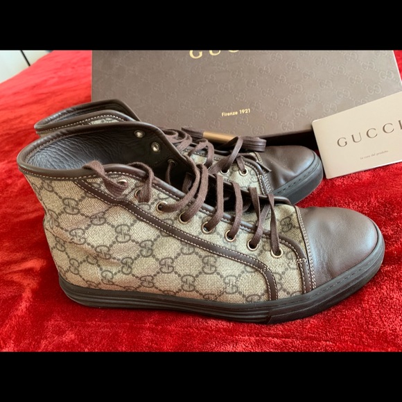 Men’s Gucci High Top sneakers size 9 - Picture 2 of 6